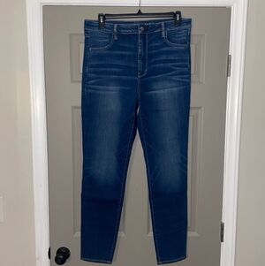 ❄️❄️ NWOT AMERICAN EAGLE SKINNY JEANS 18 Long